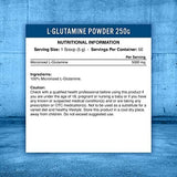 Applied Nutrition - L-Glutamine Powder (50 servings)