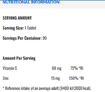 Applied Nutrition - Zinc (90 Servings)