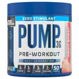 Applied Nutrition- Pump 3G ZERO Stim Pre-workout 375g (25-50 servings)
